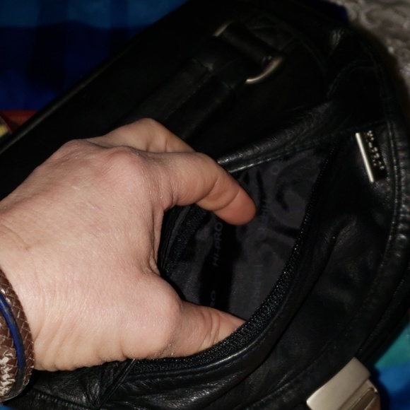 Leather camera bag converted to handbag - Picture 4 of 8